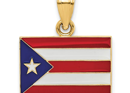 14k Yellow Gold Pendants Style K869 - Classique Jewelry Inc.