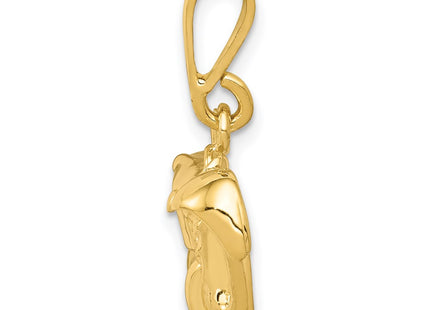 14k Yellow Gold Pendants Style K876 - Classique Jewelry Inc.