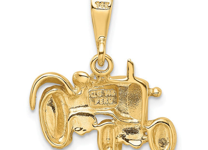 14k Yellow Gold Pendants Style K876 - Classique Jewelry Inc.