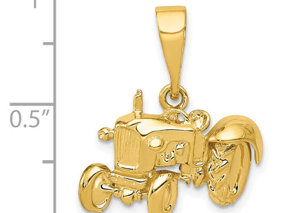 14k Yellow Gold Pendants Style K876 - Classique Jewelry Inc.