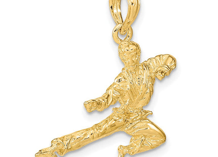 14k Yellow Gold Pendants Style K8763 - Classique Jewelry Inc.