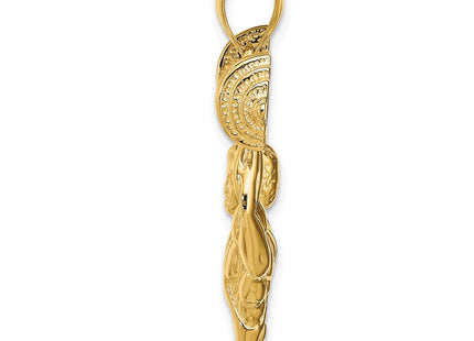 14k Yellow Gold Pendants Style K8764 - Classique Jewelry Inc.