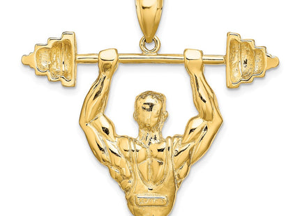 14k Yellow Gold Pendants Style K8764 - Classique Jewelry Inc.