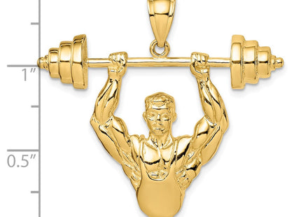 14k Yellow Gold Pendants Style K8764 - Classique Jewelry Inc.