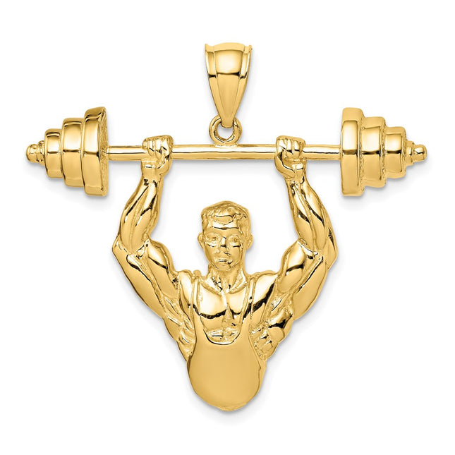 14k Yellow Gold Pendants Style K8764 - Classique Jewelry Inc.