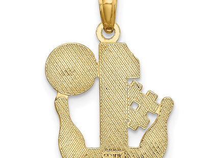 14k Yellow Gold Jewelry Style K8778 - Classique Jewelry Inc.