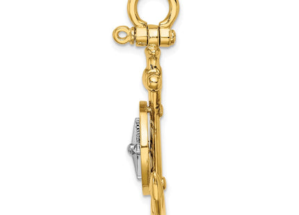 14k Two-tone Jewelry Style K8788 - Classique Jewelry Inc.