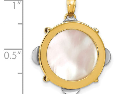 14k Two-tone Jewelry Style K8789 - Classique Jewelry Inc.