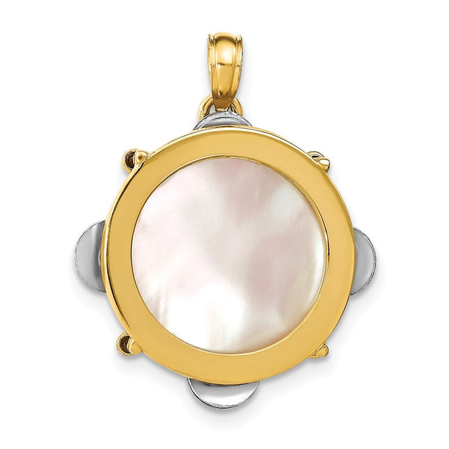 14k Two-tone Jewelry Style K8789 - Classique Jewelry Inc.
