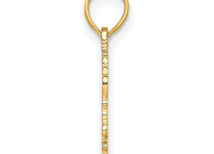 14K gold charm, alternate view