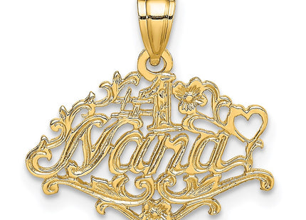14K gold charm