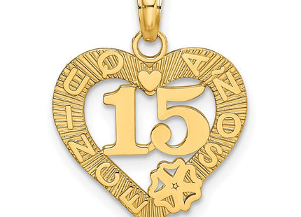 14k Yellow Gold Jewelry Style K8852 - Classique Jewelry Inc.