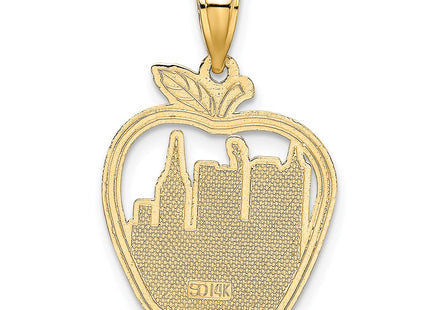 14K gold pendant, another view