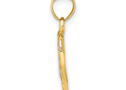 14k Two-tone Jewelry Style K8960 - Classique Jewelry Inc.