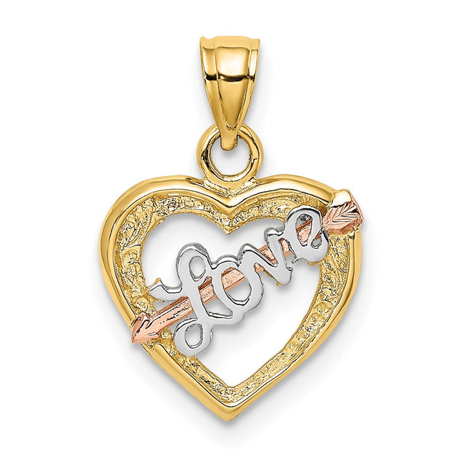14k Two-tone Jewelry Style K8960 - Classique Jewelry Inc.