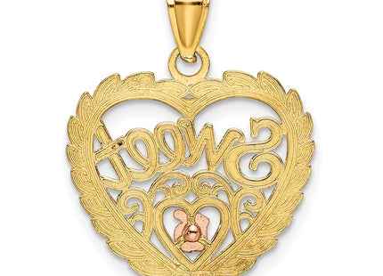 14k Two-tone Jewelry Style K8961 - Classique Jewelry Inc.