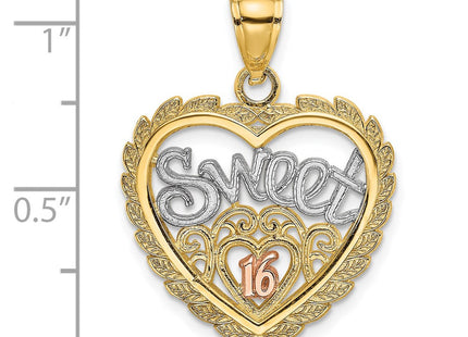 14k Two-tone Jewelry Style K8961 - Classique Jewelry Inc.