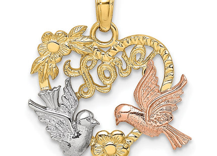 14k Two-tone Jewelry Style K8964 - Classique Jewelry Inc.