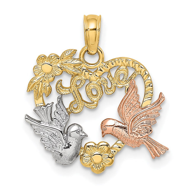 14k Two-tone Jewelry Style K8964 - Classique Jewelry Inc.