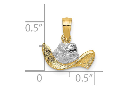 14k Yellow & Rhodium Jewelry Style K8969 - Classique Jewelry Inc.