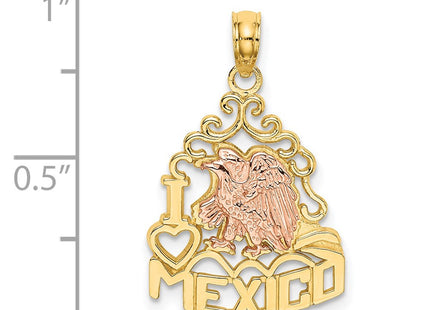 14k Two-tone Jewelry Style K8973 - Classique Jewelry Inc.