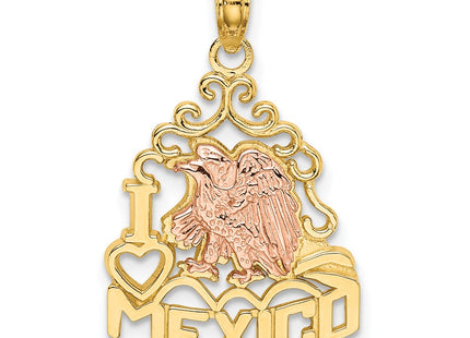 14k Two-tone Jewelry Style K8973 - Classique Jewelry Inc.