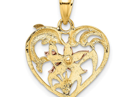 14k Two-tone Jewelry Style K8975 - Classique Jewelry Inc.