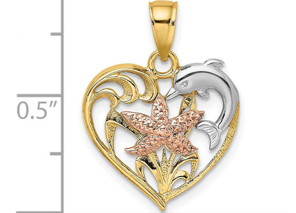 14k Two-tone Jewelry Style K8975 - Classique Jewelry Inc.