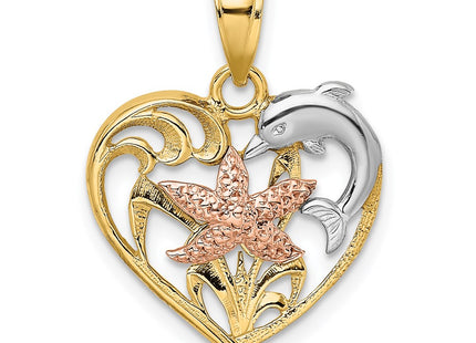 14k Two-tone Jewelry Style K8975 - Classique Jewelry Inc.