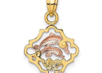 14k Two-tone Jewelry Style K8977 - Classique Jewelry Inc.