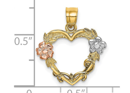 14k Two-tone Jewelry Style K8981 - Classique Jewelry Inc.