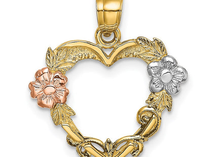 14k Two-tone Jewelry Style K8981 - Classique Jewelry Inc.