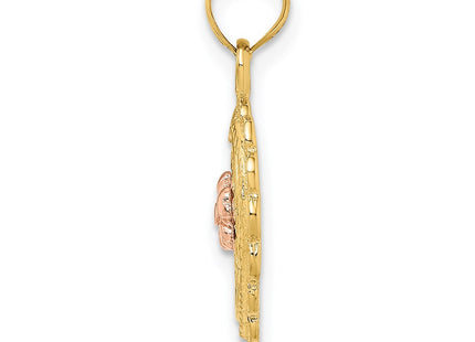 14k Two-tone Jewelry Style K8982 - Classique Jewelry Inc.