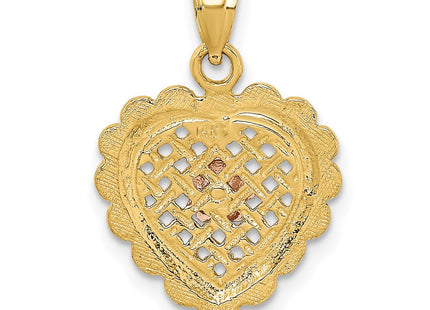 14k Two-tone Jewelry Style K8982 - Classique Jewelry Inc.