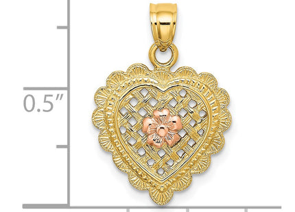 14k Two-tone Jewelry Style K8982 - Classique Jewelry Inc.