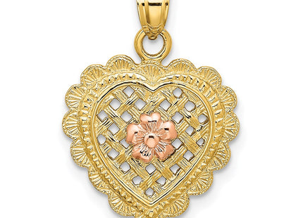 14k Two-tone Jewelry Style K8982 - Classique Jewelry Inc.