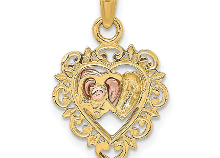 14k Two-tone Jewelry Style K8983 - Classique Jewelry Inc.
