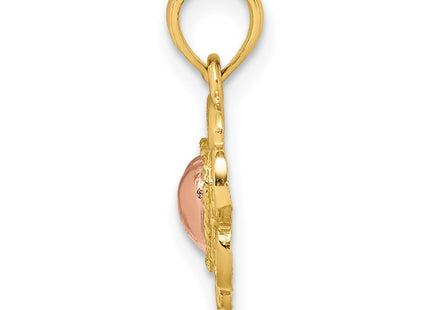 14k Two-tone Jewelry Style K8986 - Classique Jewelry Inc.