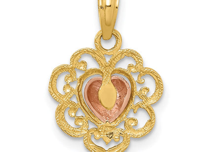14k Two-tone Jewelry Style K8986 - Classique Jewelry Inc.