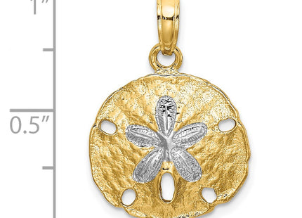14k Yellow & Rhodium Jewelry Style K8987 - Classique Jewelry Inc.