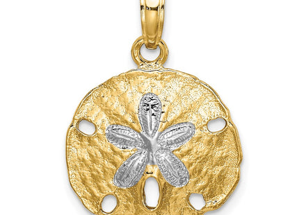 14k Yellow & Rhodium Jewelry Style K8987 - Classique Jewelry Inc.