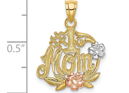 14k Two-tone Jewelry Style K8990 - Classique Jewelry Inc.