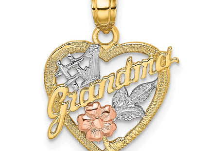 14k Two-tone Jewelry Style K8991 - Classique Jewelry Inc.