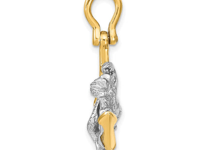 14k Two-tone Jewelry Style K8993 - Classique Jewelry Inc.
