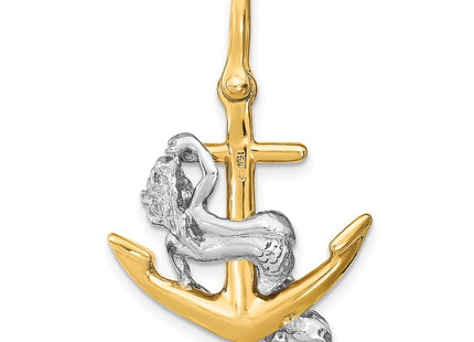 14k Two-tone Jewelry Style K8993 - Classique Jewelry Inc.