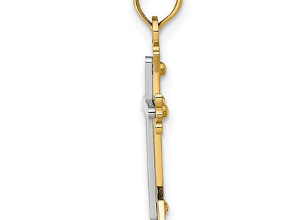 14k Two-tone Jewelry Style K8994 - Classique Jewelry Inc.