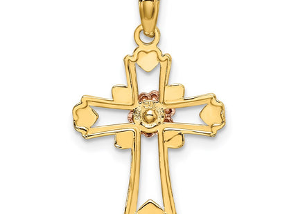 14k Two-tone Jewelry Style K8996 - Classique Jewelry Inc.