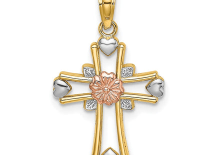 14k Two-tone Jewelry Style K8996 - Classique Jewelry Inc.