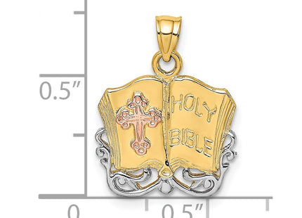 14k Two-tone Jewelry Style K8998 - Classique Jewelry Inc.