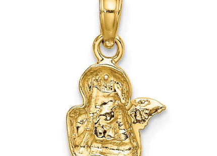 14k Yellow & Rhodium Jewelry Style K9001 - Classique Jewelry Inc.